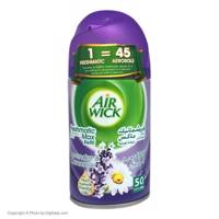 یدک اسپری خوشبوکننده خودکار ایرویک اسطوخودوس 250 میلی لیتری AirWick Lavender And Camomile 250ml Automatic Air Freshener Refill Spray