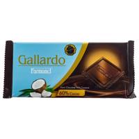 شکلات تلخ 60 درصد با پودر نارگیل فرمند سری گالاردو مقدار 65 گرم Farmand Gallardo 60 Percent Dark Chocolate With Coconut Powder 65gr