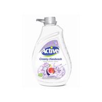 مایع دستشویی کرمی بنفش اکتیو حجم 2000 میلی‌ لیتر Active Cream Washing Liquid Purple 2000ml