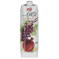 آبمیوه انار و انگور قرمز شادلی حجم 1 لیتر Shadlee Pomegranate And Red Grape Juice 1lit