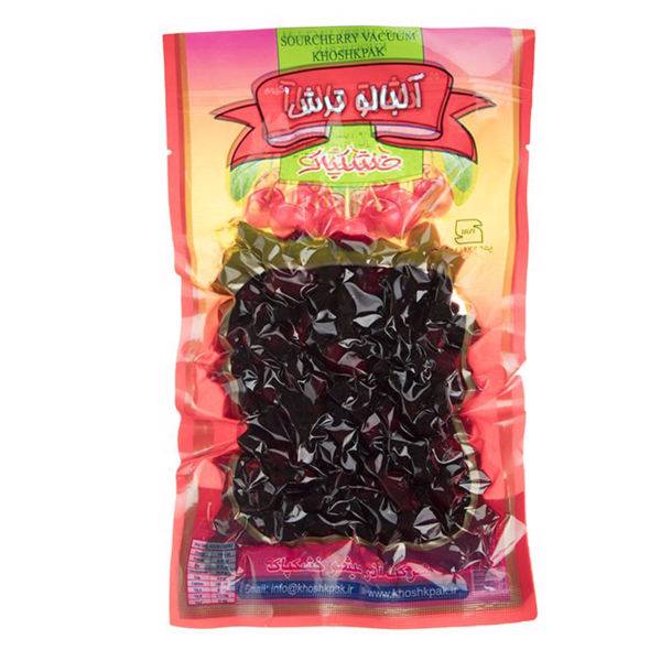 آلبالو ترش 180گرم وکیوم، Khoshkpak Sour Cherry 180gr