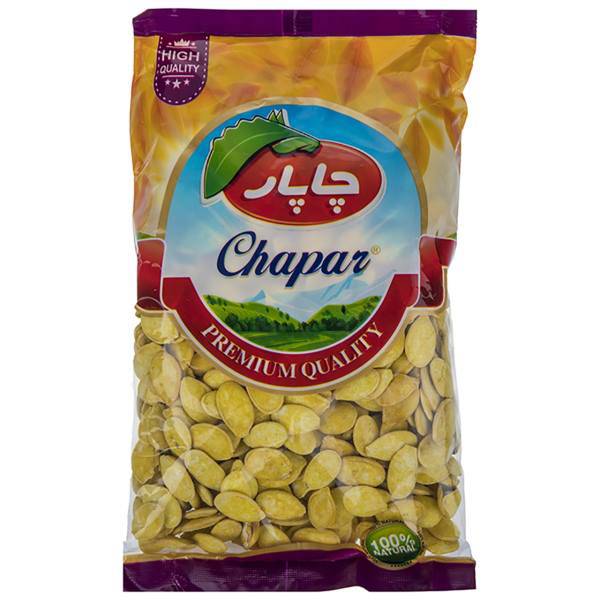 تخمه کدو مرمری چاپار مقدار 350 گرم، Chapar Marble Pumpkin Seed 350G