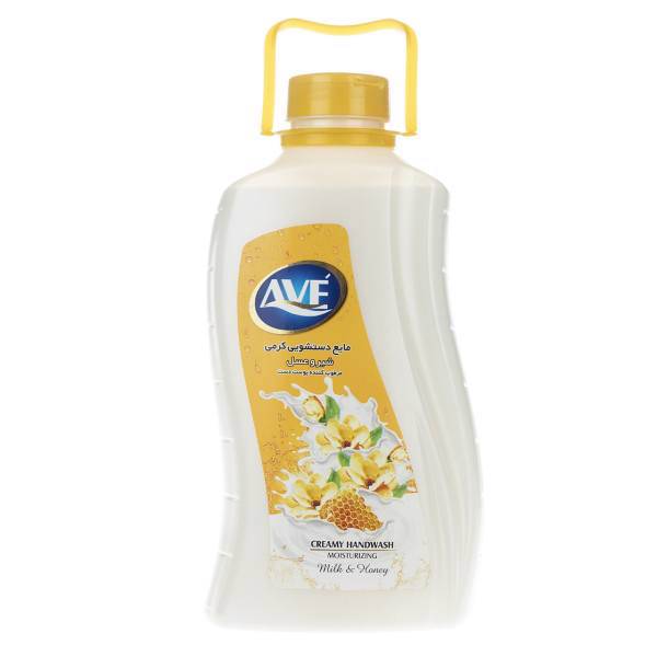 مایع دستشویی کرمی اوه مدل Honey And Milk مقدار 2000 گرم، Ave Honey And Milk Creamy Liquid Hand Wash 2000g