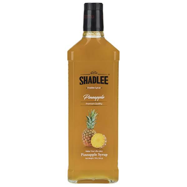 شربت آناناس شادلی حجم 0.6 لیتر، Shadlee Pineapple Syrup Jice 0.6lit