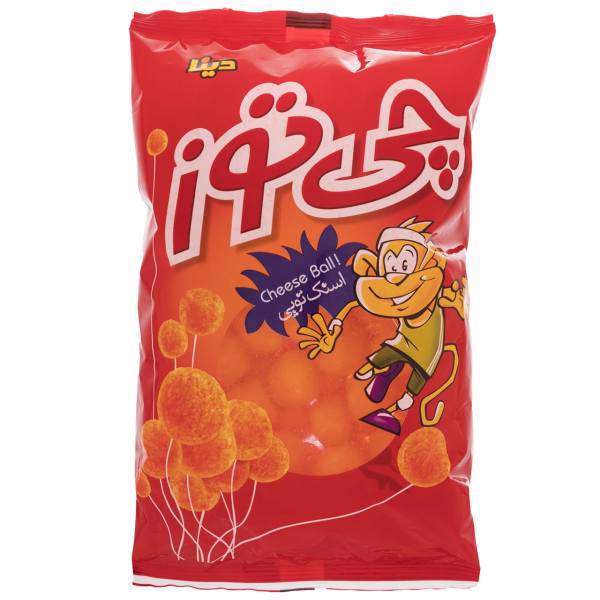 اسنک توپی چی توز مقدار 100 گرم، Cheetoz Ball Snack 100gr