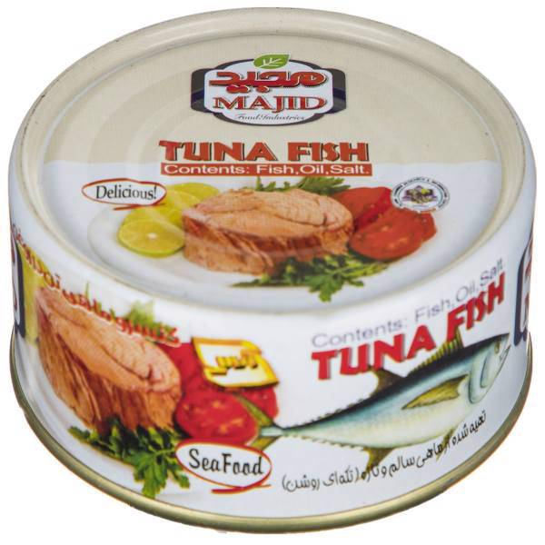 کنسرو ماهی تن مجید مقدار 180 گرم، Majid Tuna Fish 180g