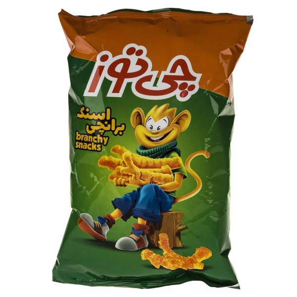 اسنک برانچی چی توز مقدار 50 گرم، Cheetoz Branchy Snacks 50gr