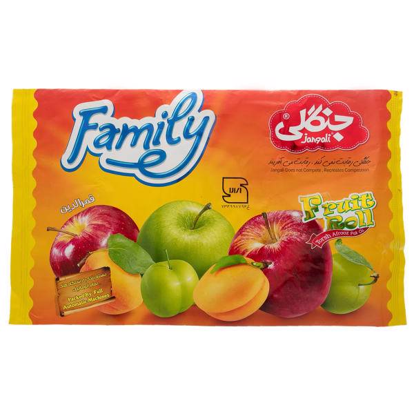 لواشک مخلوط جنگلی مقدار 120 گرم، Jangali Mixed Fruit Roll 120gr