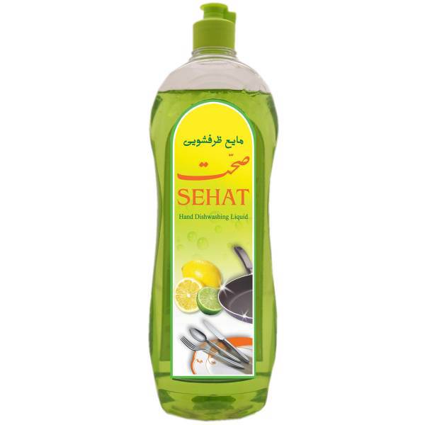 مایع ظرفشویی صحت مدل Lemon مقدار 1000 گرم، Sehat Lemon Dishwashing Liquid 1000g