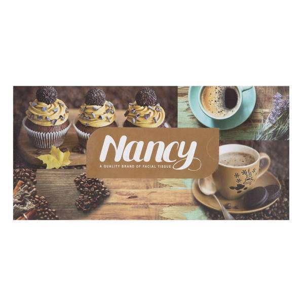 دستمال کاغذی نانسی طرح عصرانه بسته 100 برگ، Nancy Evening Meal Tissue Pack of 100 Sheets