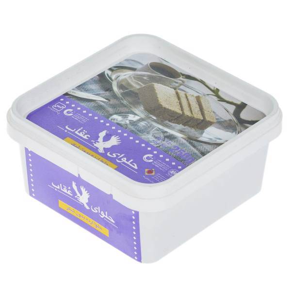 حلوا ارده بدون شکر عقاب مقدار 250 گرم، Oghab Suger Free Halva Tahini 250gr