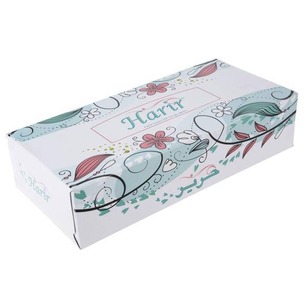 دستمال کاغذی 100 برگ حریر طرح موج، Harir Moj 100 Paper Tissues