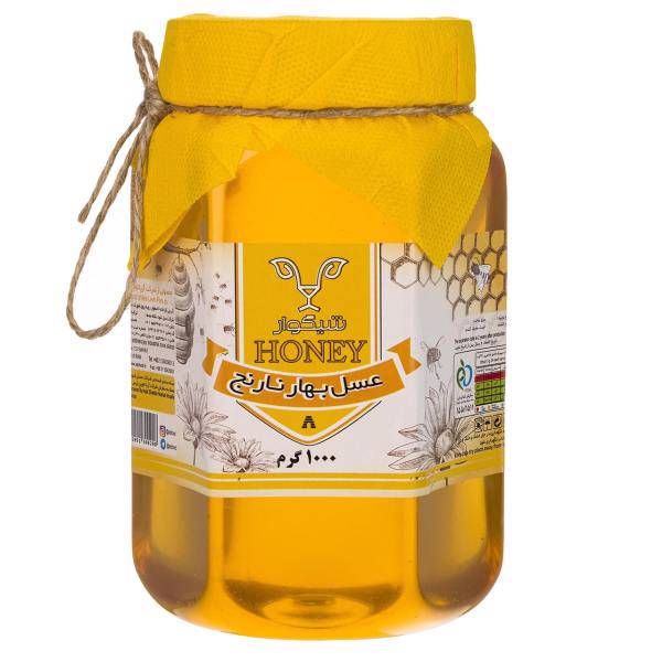 عسل بهار نارنج شیگوار مقدار 1000 گرم، Shigvar Citrus aurantium Honey 1000gr