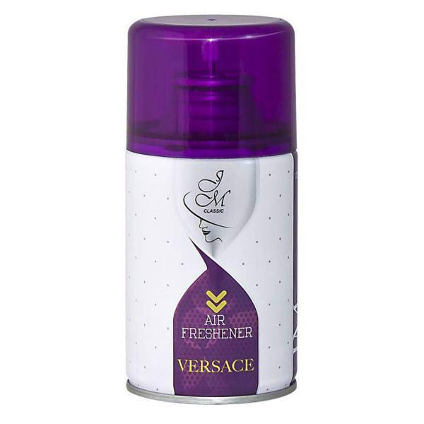 یدک اسپری خوشبوکننده جی ام مدل Versace حجم 300 میلی لیتر، JM Versace 300ml Automatic Air Freshener Refill Spray