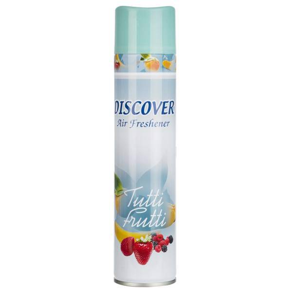 اسپری خوشبو کننده هوا دیسکاور مدل Tutti Fruitti حجم 300 میلی لیتر، Discover Tutti Fruitti Air Freshener Spray 300ml