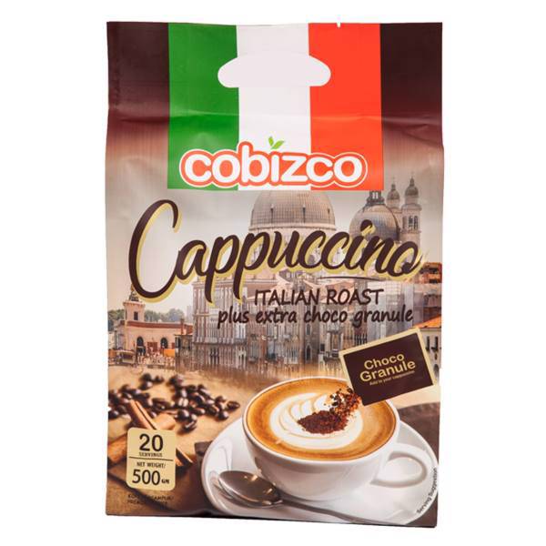 کاپوچینو کوبیزکو مدل Cappuccino Extra Choco Granule، cobizco Cappuccino Extra Choco Granule