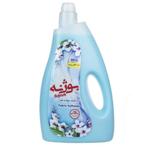 نرم کننده حوله و لباس آبی بوژنه حجم 1800 میلی لیتر، Bojeneh Fabric Softener Blue 1800ml