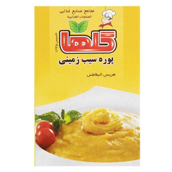 پوره سیب زمینی گلها مقدار 80 گرم، Golha Mashed Potatoes Powder 80 Gr