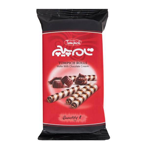 ویفر با طعم کاکائو تام پیچ مقدار 65 گرمی، Tompich Wafer With Cocoa Flavor 65gr