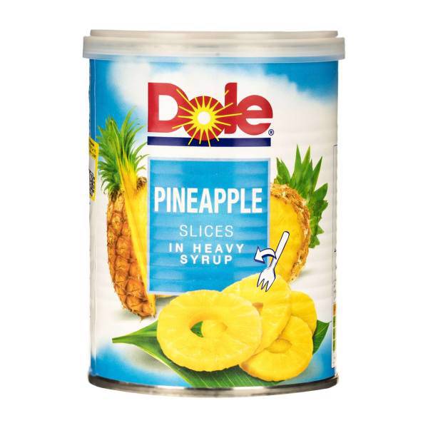 کمپوت آناناس دل مقدار 567 گرم، Dole Pinapple Slice In Heavy Syrup 567gr