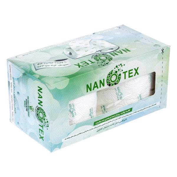 دستمال توالت گلریز مدل Nanotex - بسته 2 عددی، Golriz Nanotex Anti Bacterial Tissue Toilet 1 Roll