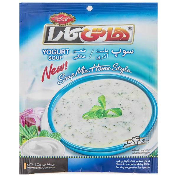 سوپ نیمه آماده ماست آذری هاتی کارا مقدار 70 گرم، Hoti Kara Yogurt Soup 70 gr