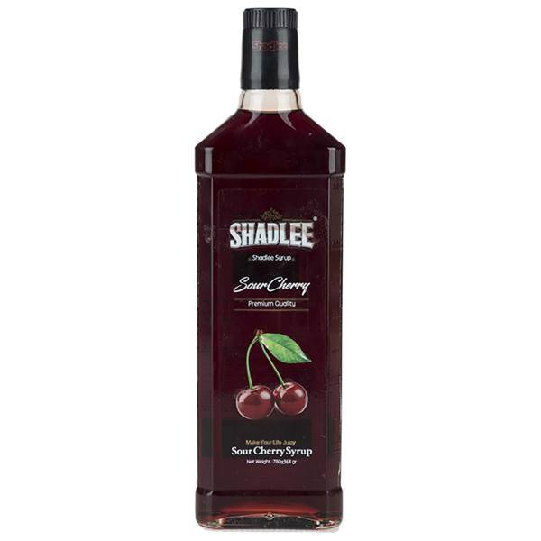 شربت آلبالو شادلی حجم 0.6 لیتر، Shadlee Sour Cherry Syrup Juice 0.6lit