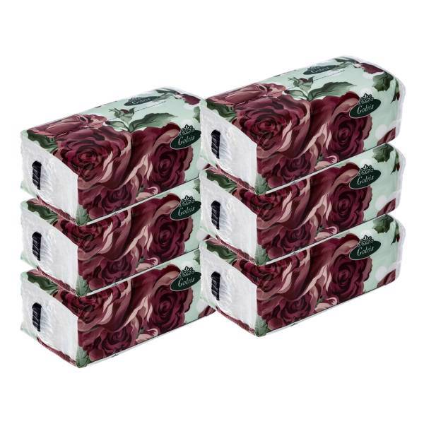 دستمال کاغذی 150 برگ گلریز بسته 6 عددی، Golriz 150 Paper Tissues Pack Of 6