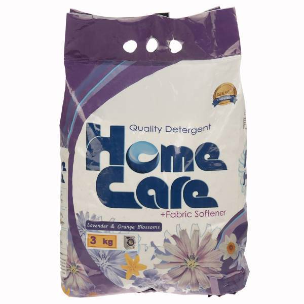 پودر ماشین لباسشویی هوم کر مدل Lavender And Orange Blossoms بسته 3000 گرمی، Home Care Lavender And Orange Blossoms Washing Machine Powder 3000gr