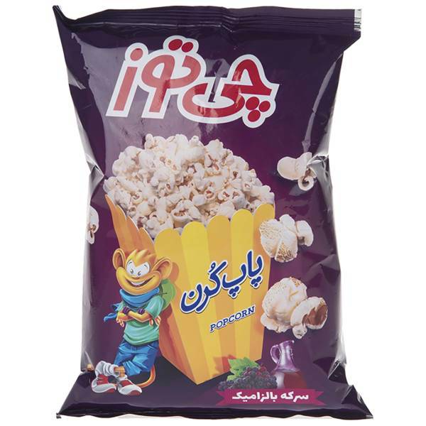 پاپ کرن با طعم سرکه بالزامیک چی توز مقدار 30 گرم، Cheetoz Balsamic Vinegar Flavored Popcorn 30gr