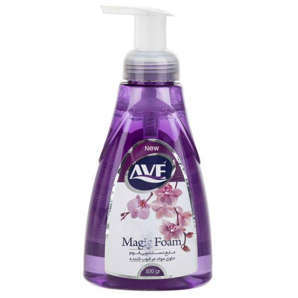 فوم دستشویی اوه مدل Purple مقدار 500 گرم، Ave Purple Handwashing Foam 500g