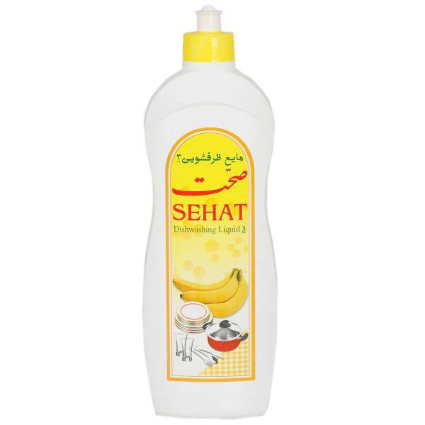 مایع ظرفشویی صحت مدل Banana مقدار 1000 گرم، Sehat Banana Dishwashing Liquid 1000g