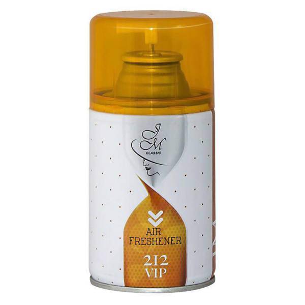 یدک اسپری خوشبوکننده جی ام مدل 212 VIP حجم 300 میلی لیتر، JM 212 VIP 300ml Automatic Air Freshener Refill Spray