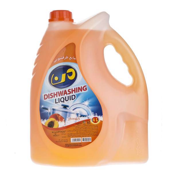 مایع دستشویی من مدل Peach حجم 4 لیتر، Man Peach Handwash Liquid 4L