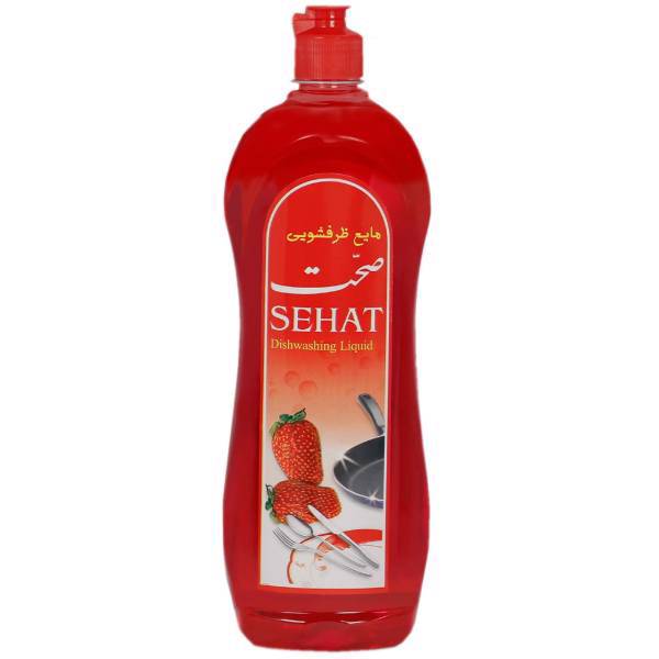 مایع ظرفشویی صحت مدل Strawberry مقدار 1000 گرم، Sehat Strawberry Dishwashing Liquid 1000g