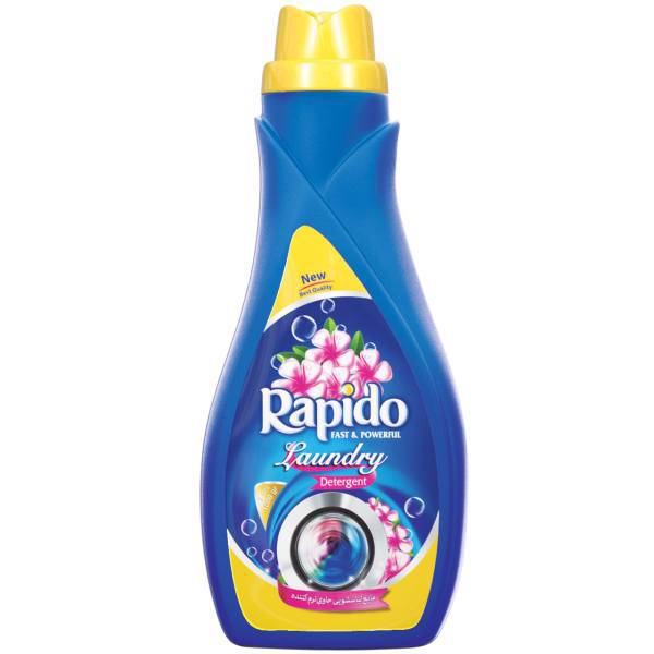 مایع لباسشویی زرد راپیدو حجم 1000 میلی لیتر، Rapido Laundry Detergent Yellow 1000ml