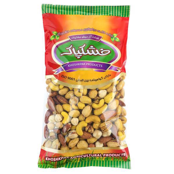 آجیل شور خشکپاک مقدار 450 گرم، Khoshkpak Salted Nuts 450gr