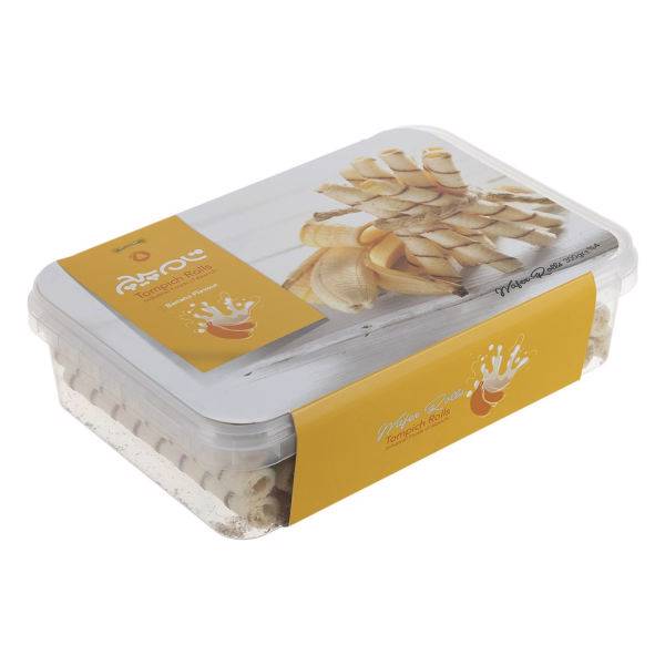 ویفر با طعم موز تام پیچ مقدار 300 گرمی، Tompich Wafer With Banana Flavor 300gr