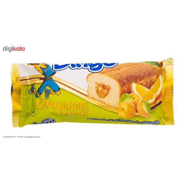 کیک پرتقالی غنی شد با روی بینگو مقدار 70 گرم، Bingo Enriched With Zinc Orange Cake 70gr