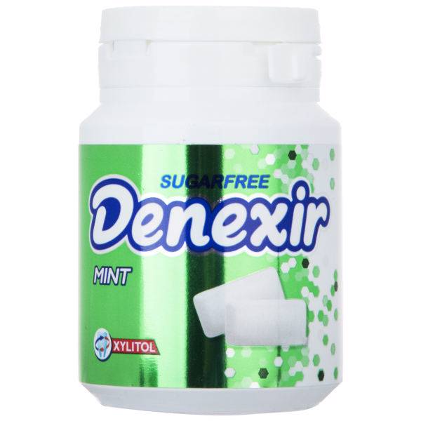 آدامس دراژه بدون قند با طعم نعناع دن اکسیر، Denexir Sugar Free Chewing Gum With Mint Flavour