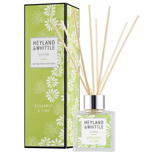 خوشبو کننده هیلندوویتل مدل Bergamot And Lime حجم 100 میلی لیتر، Heyland And Whittle Bergamot And Lime Reed Diffuser 100 ml