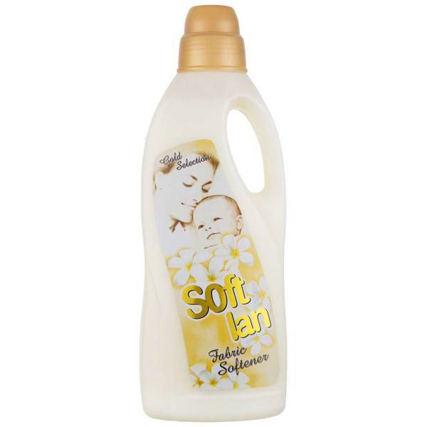 نرم کننده حوله و لباس طلایی سافتلن سری Gold Selection حجم 2 لیتر، Softlan Gold Selection Gold Fabric Softner 2L