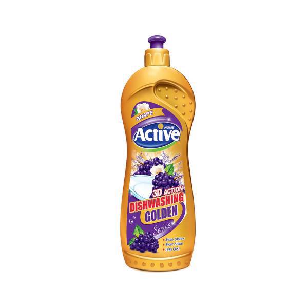 مایع ظرفشویی بنفش گلد اکتیو 750 میلی لیتر، Active Gold Dishwasher Liquid Purple 750ml