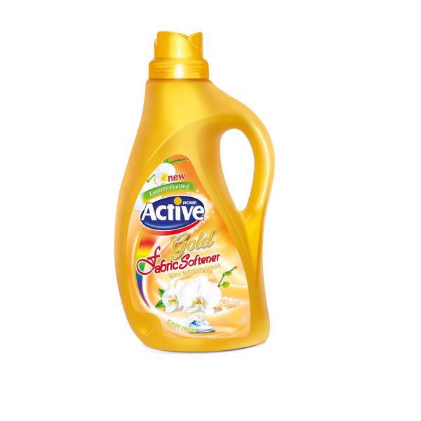 نرم کننده حوله و لباس طلایی اکتیو 2500 میلی لیتر، Active Fabric Softener Gold 2500ml