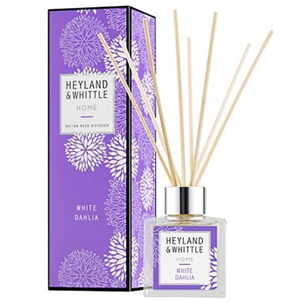 خوشبو کننده هیلندوویتل مدل White Dhalia حجم 100 میلی لیتر، Heyland And Whittle White Dhalia Reed Diffuser 100 ml