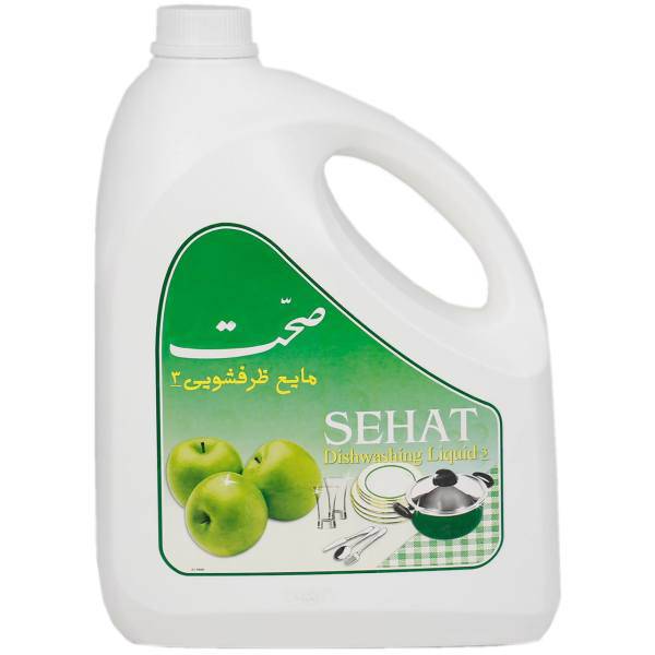 مایع ظرفشویی صحت مدل Apple مقدار 4000 گرم، Sehat Apple Dishwashing Liquid 4000g