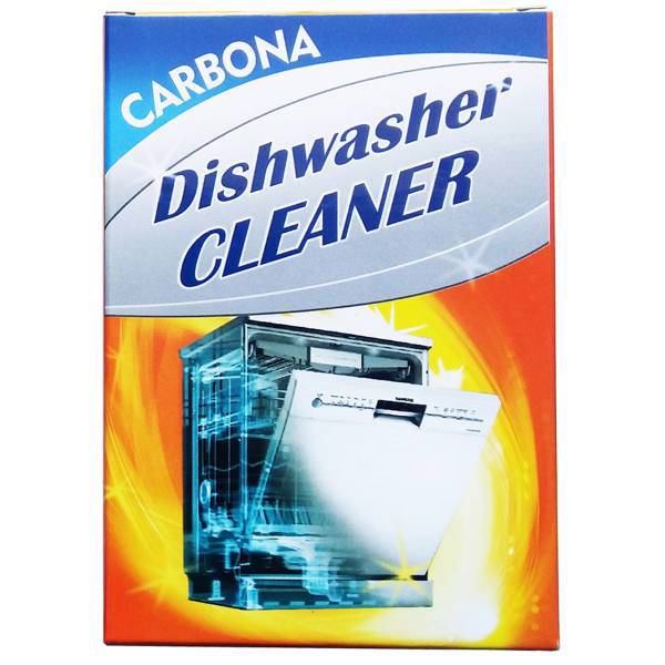 پودر جرم گیر ماشین ظرفشویی کاربونا حجم 250 گرمی، Carbona Washing Machine Cleaner 250gr