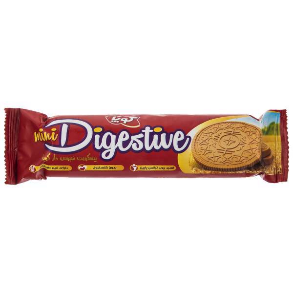 بیسکوییت مینی دایجستیو کوپا مقدار 75 گرم، Copa Mini Digestive Biscuit 75gr