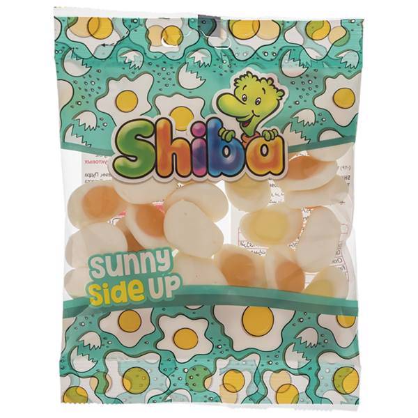 پاستیل میوه ای شیبا مدل Sunny Side Up مقدار 90 گرم، Shiba Sunny Side Up Fruit Jelly Gum 90gr