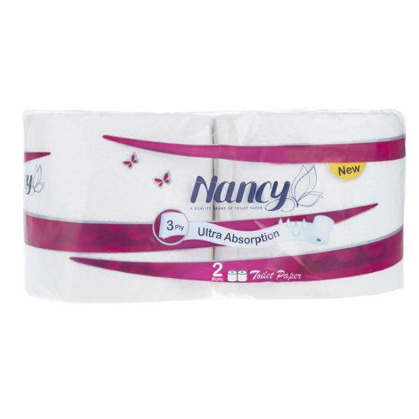 دستمال توالت نانسی بسته 2 عددی، Nancy Toilet Paper 2pcs